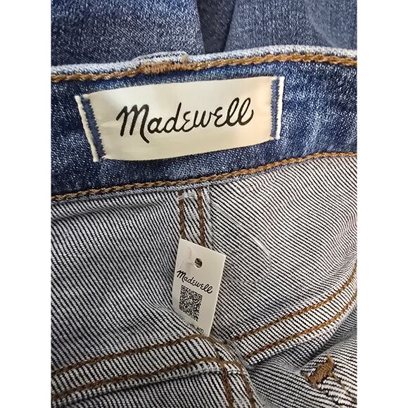 Madewell The Cali Demi-Boot Whiskering Women's Jean's 26 NWT - Picture 4 of 5